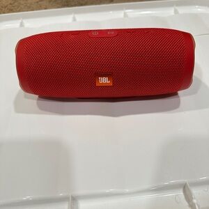 JBL Red Portable Bluetooth Speaker